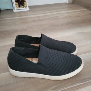 White Mounyain Black Slip-On Women Sneakers Size 9